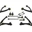 12 Pc Chassis Kit For 07-14 Cadillac Escalade With Lower Cast Iron Control Arms