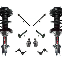 Conjunto de puntal de resorte delantero y kit de chasis de 8 piezas para Subaru Impreza 08-11