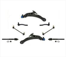 Se adapta a Camry 07-11, varillas de amarre de rótula, brazos de control inferiores con bujes, 8 piezas