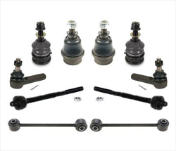 Tie Rods + Sway Bar Links + Ball Joints 10PC Kit for Jeep Grand Cherokee 05-10
