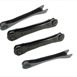 Front Upper & Lower Control Arms w Bushings 4PC for 1997-06 Jeep Wrangler + TJ