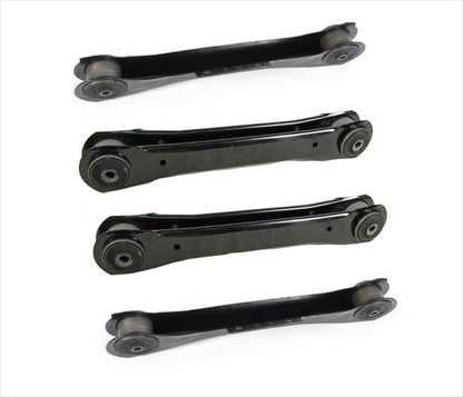 Brazos de control traseros superiores e inferiores con bujes 4 piezas 1997-06 Jeep Wrangler + TJ