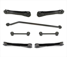 Bujes de brazos de control traseros, barra estabilizadora, barra Trac, 7 piezas, para Jeep Wrangler + TJ 1997-06