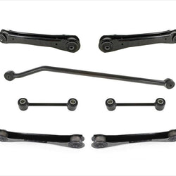 Rear Control Arms Bushings Sway Bar Trac Bar 7PC Fits 1997-06 Jeep Wrangler + TJ