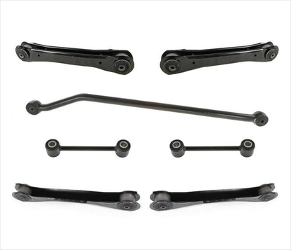 Rear Control Arms Sway Bar Links Trac Bar & Shocks For Jeep Wrangler 1997-2006