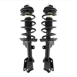 Front Complete Spring Struts with Upper Mounts + Bearings for Honda Pilot 09-15
