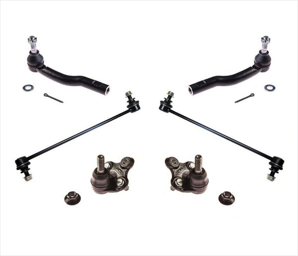 Front Lower Ball Joints Sway Bar Tie Rods Kit For 2011-2016 CT200H 2010-15 Prius