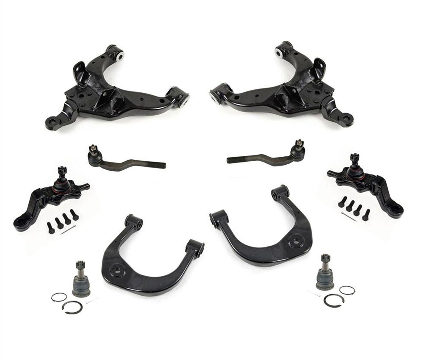 Brazos de control, rótulas, varillas de amarre, 10 piezas para Toyota Tacoma 95-04, tracción en las 4 ruedas