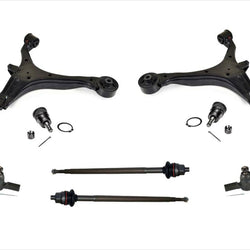 Front Lower Control Arm Bushings Ball Joints Tie Rods for 02-05 Civic SI 8 Pcs
