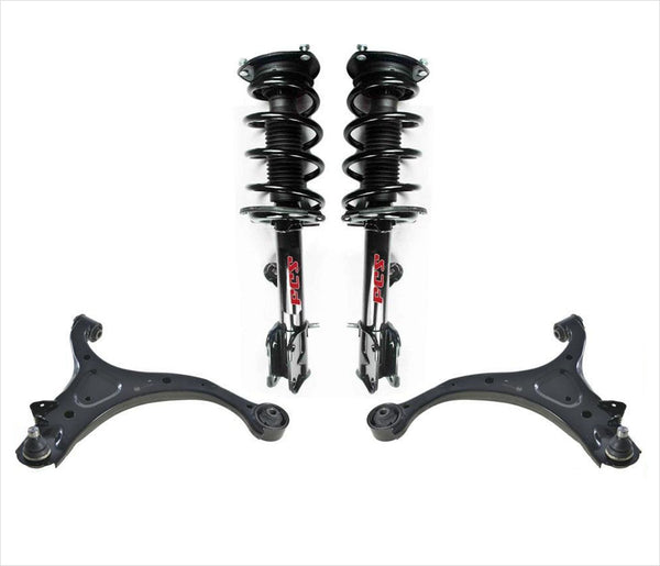 Unidades completas, puntal de resorte helicoidal y brazos de control, 4 piezas para Kia Sorento 2011-2013