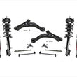 Front Struts Shocks Control Arms Tie Rods & Links 12Pcs Fits 08-09 Ford Escape