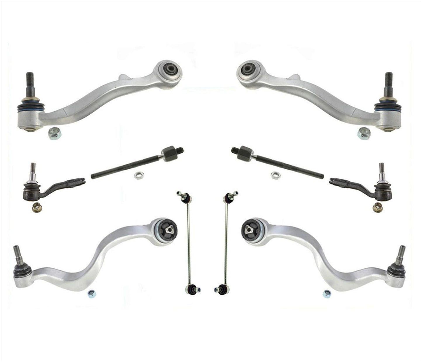 Enlaces de brazos de control delanteros y tirantes para BMW 04-05 645CI 06-09 serie 650I