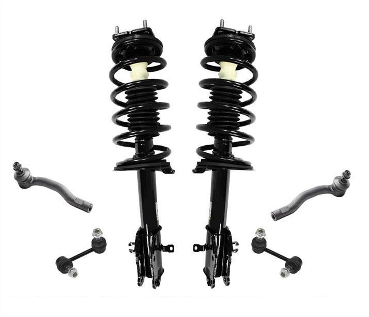 Puntales delanteros completos, varillas de amarre exteriores y eslabones de barra estabilizadora para Mazda CX-9 2007-2015