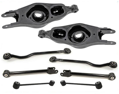 Rear Upper Lower Control Arms W/ Bushings & Links For Chrysler 300 2005-2023