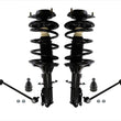 Front Complete Coil Spring Struts Ball Joints for Kia Spectra 6pc 04-09
