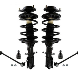 Front Complete Coil Spring Struts Ball Joints for Kia Spectra 6pc 04-09