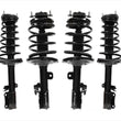 Front & Rear Complete Coil Spring Struts for Toyota Camry Hybrid 4pc 07-11