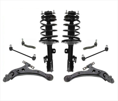 Puntales de resorte helicoidales completos para Camry SE 07-11 2.4 2.5 5 velocidades Trans automática 8P