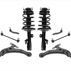 Puntales de resorte helicoidales completos para Camry SE 07-11 2.4 2.5 5 velocidades Trans automática 8P