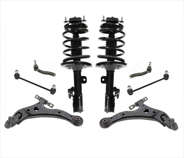 Puntales de resorte helicoidales completos para Camry SE 07-11 2.4 2.5 5 velocidades Trans automática 8P