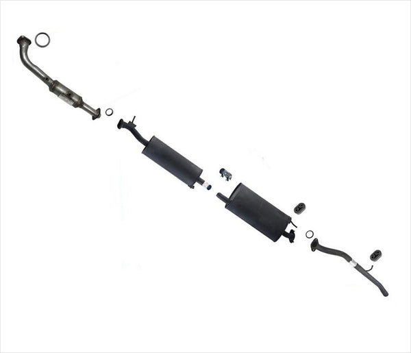 Rear Catalytic Converter Muffler Exhaust System For 2003 2010 2011 Honda Element