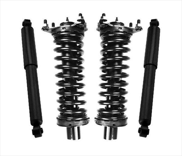 Puntales y amortiguadores de resorte helicoidal completos para Jeep Liberty 2.8L Turbo Diesel 05-06