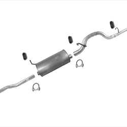 Sistema de tubo de escape silenciador para Colorado Extended Cab Crew Cab 2004-2012