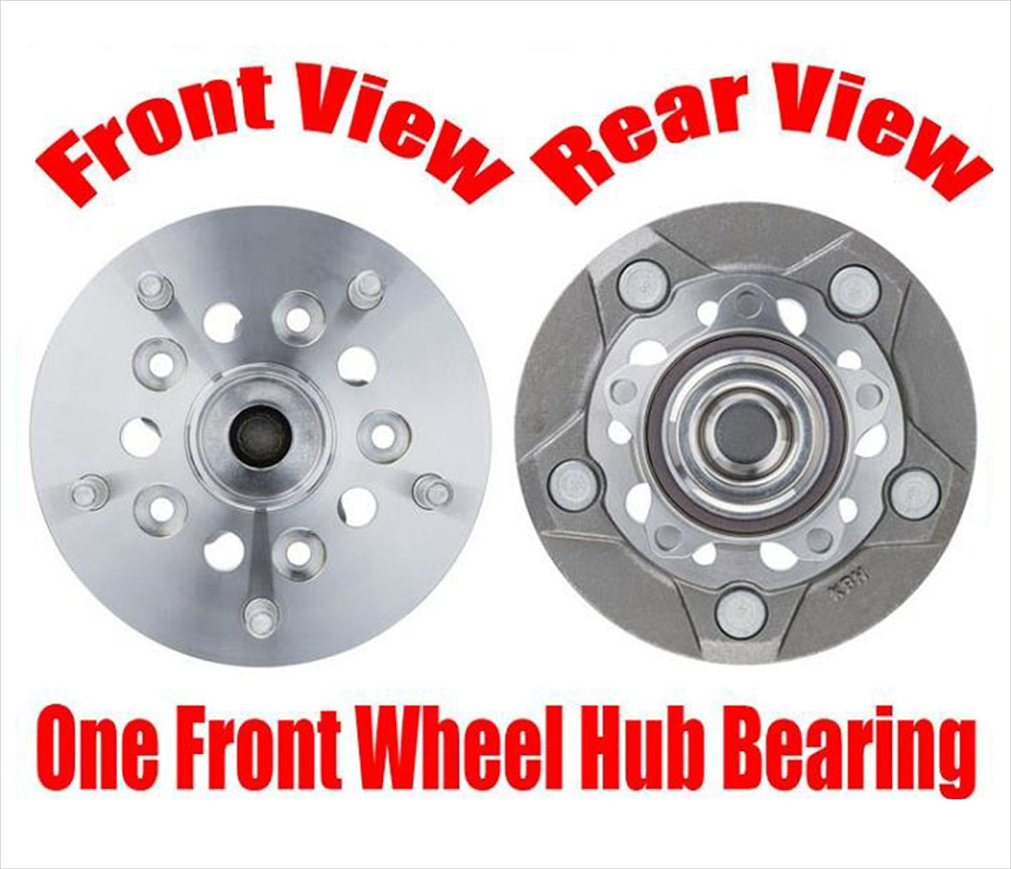 Wheel Bearing Hub (1) FRONT for 15-17 Ford Transit 150 250 Single Rear Wheel