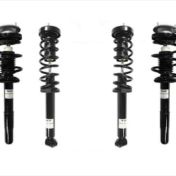 Front & Rear Left & Right Complete Struts For BMW 525I 528I 530I W/O Sport Susp