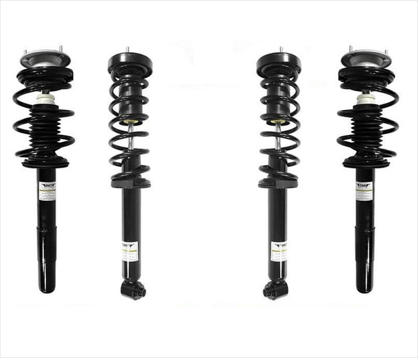 Front & Rear Left & Right Complete Struts For BMW 525I 528I 530I W/O Sport Susp