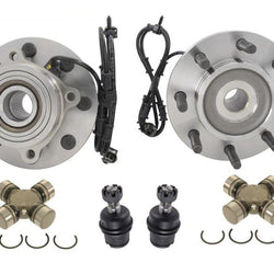 Nuevo Bujes de rueda delantera, juntas en U, juntas esféricas para Dodge Ram 2500 03-05, tracción a las 4 ruedas