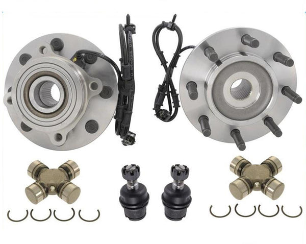 Nuevo Bujes de rueda delantera, juntas en U, juntas esféricas para Dodge Ram 2500 03-05, tracción a las 4 ruedas