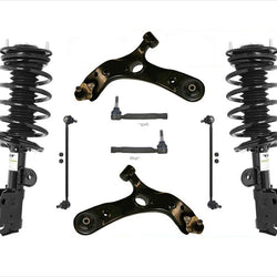 Brazos de control de puntales delanteros, varillas de amarre para Toyota Base modelo PRIUS 10-14