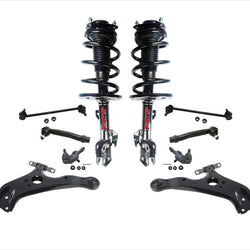 Front Struts Control Arms Tie Rods & Links For Sienna Front Wheel Drive 2011-20