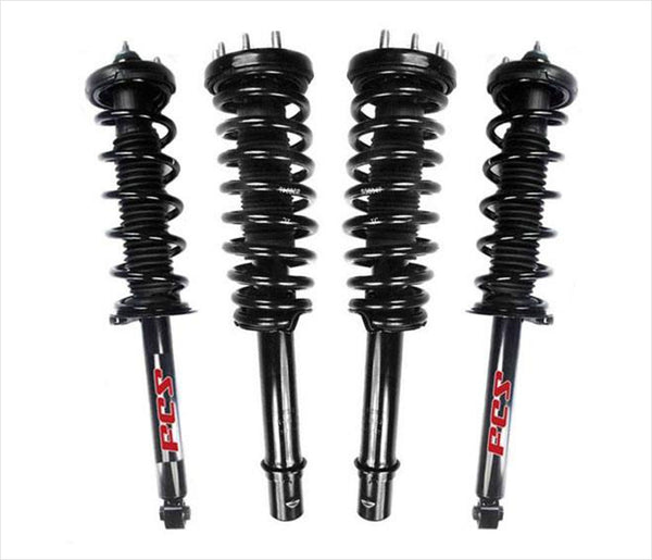 Front & Rear Complete Strut & Coil Spring Assembly's for Acura TSX 04-08 4Pc