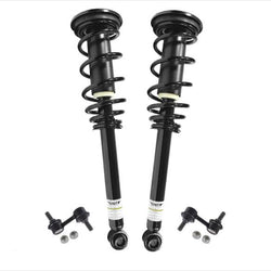 Complete Rear Coil Spring Struts Sway Bar Links For 00-05 Mitsubishi Eclipse 4pc