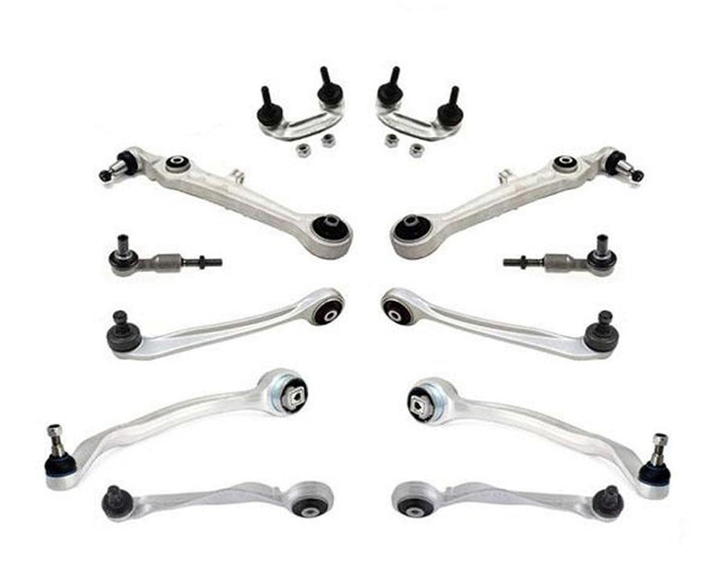 For 96-04 Audi A4 A4 Quattro B5 Control Arms Kit Quattro SUSPENSION 12 Pc
