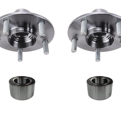 Front Left & Right Hub Bearing Kits Fits 2006-2011 Honda Civic 1.8L BUILT IN USA