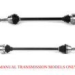 Ejes de transmisión CV delanteros para transmisión manual VW Beetle 2.5L 2006-2010