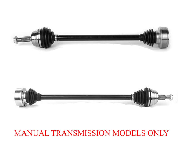 Ejes de transmisión CV delanteros para transmisión manual VW Beetle 2.5L 2006-2010