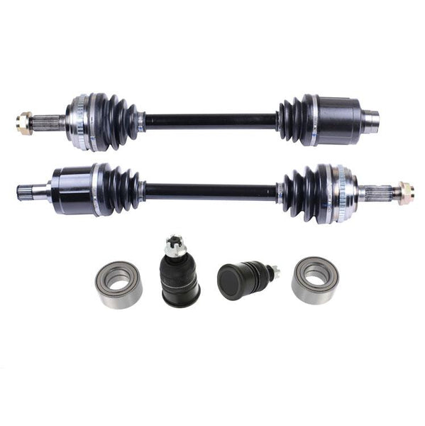 Front Axles Bearings Ball Joints for Honda CR-V Automatic Transmission 1997-2001