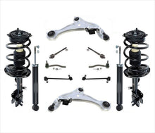 Front Struts Shocks Control Arms Tie Rods & Links For 09-14 Murano 4 Door 12pc