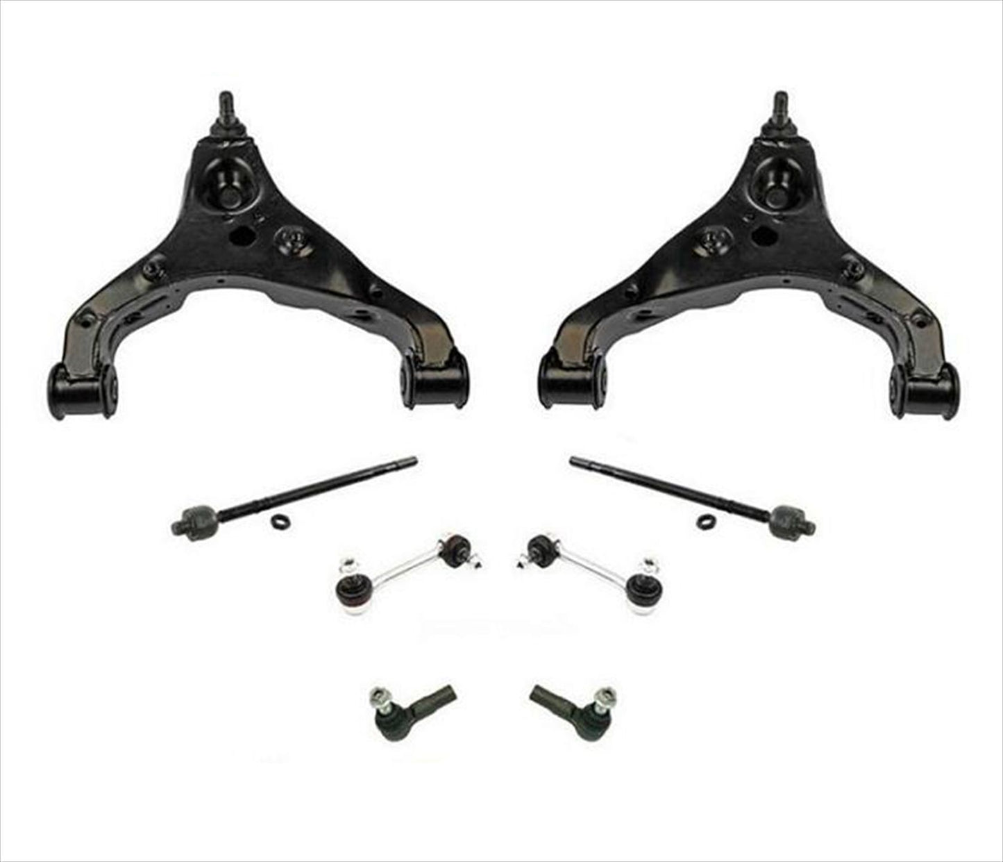 Front Lower Control Arms Links & Tie Rods for Dodge Sprinter 2500 3500 2007-2018