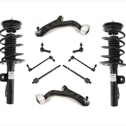 Front Struts Lower Control Arms 10 Pcs Kit For Ford Flex 10-12 Non Turbo Models