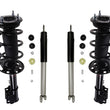 Front Complete Struts Rear Shocks Fits Ford Explorer 13-18 Front Wheel Drive 4pc