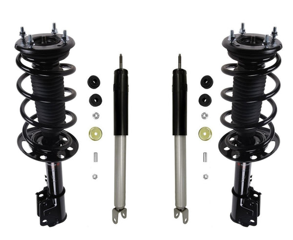 Front Complete Struts Rear Shocks Fits Ford Explorer 13-18 Front Wheel Drive 4pc