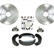 Drums Brake Shoes Wheel Cylinders Springs for Chevrolet Cobalt 2.2L 09-10 4 Bolt