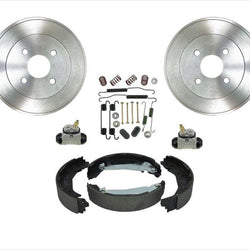 Drums Brake Shoes Wheel Cylinders Springs for Chevrolet Cobalt 2.2L 09-10 4 Bolt