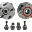 Nuevos rodamientos de cubo de rueda delantera y rótulas para Jeep GRAND CHEROKEE 1999-04