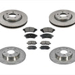 Front & Rear Brake Rotors With Ceramic Pads Fits for a 2004 Pontiac Grand Prix